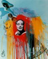 Fotomontaje de autorretrato con la famosa Mao Marilyn que Philippe Halsman creó por deseo de Dali Salvador Dali